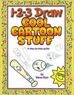1-2-3 draw cool cartoon stuff : a step-by-step guide
